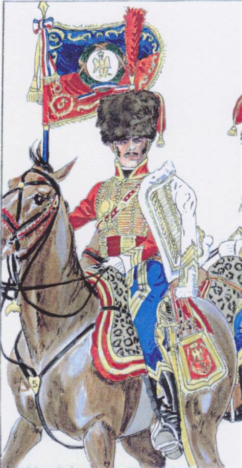 le 5e Régiment de Hussards 1793 1815 Guerres napoléoniennes Porte