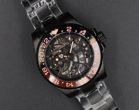 Nh Skeleton Seiko Gmt Mod Etsy Uk