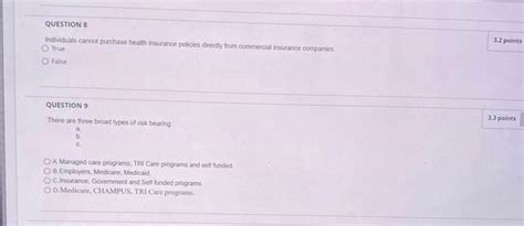 Solved Question 5 Co Insurance Is A Only Applicable Hmo