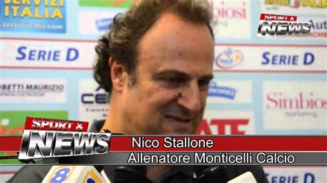 Asd Monticelli Avezzano Post Gara Intervista Allenatore