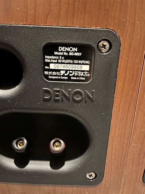 Yahoo オークション Denon Cdプレイヤー Rcd M38 スピーカー Sc M37