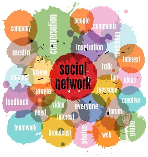 Social Network Stock Illustration Illustration Of Connect