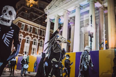 Elephant In Tiger Skin The Skeleton Krewe Marches Le Krewe Of Detat