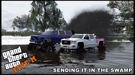 Gta Roleplay Trashed Her Duramax In The Swamp Ep Civ Youtube