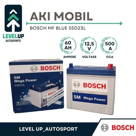 Jual Aki Mobil Innova Bensin Alphard Bosch Mf D L Ah Shopee