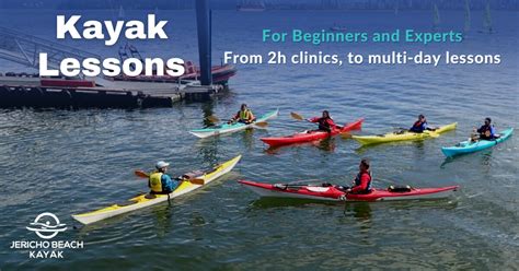 Kayak Lessons Jericho Beach Kayak