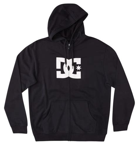 Dc Star Zip Up Hoodie For Men Dc Shoes