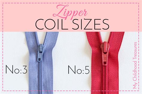 Types of Zipper & How to Measure Zippers |TREASURIE