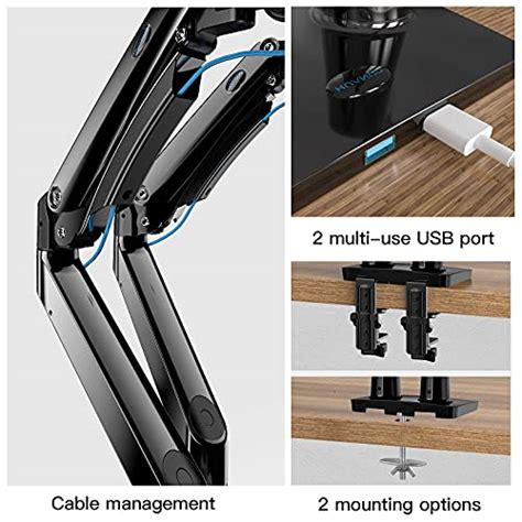 Los Mejores Soportes Para Monitores Dobles Con Usb En Iloveretro