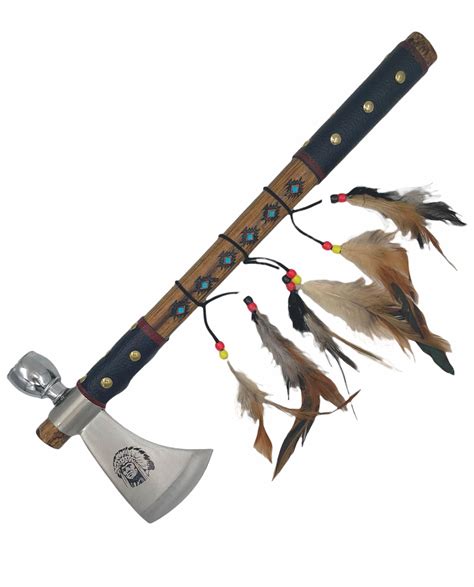 Native Indian Chief Axe Peace Pipe Style Property Room