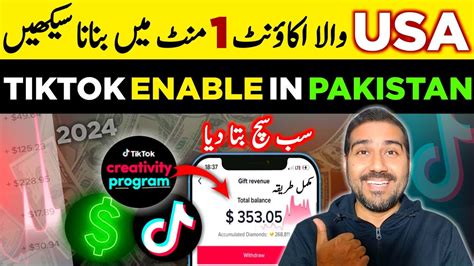 How To Create Usa Tiktok Accounttrick Tiktok Monetization Enable In