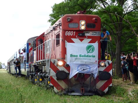 Llega El Tren Solidario A Pergamino