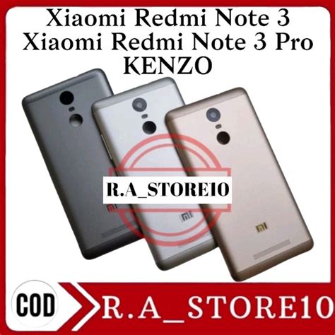 Jual Backdoor Backcover Xiaomi Redmi Note Note Pro Kenzo