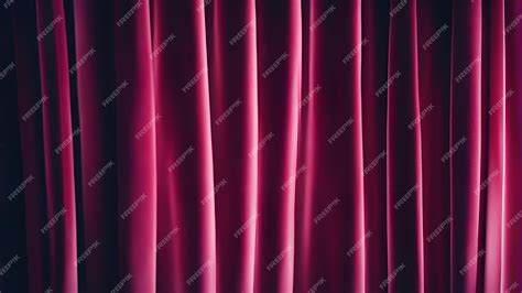 Premium Ai Image Red Curtain Background Cinema Or Theater Stage Curtain Texture 3d Illustration