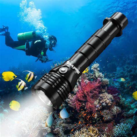 Buy BlueFireProfessional 2000LM XHP 50 Scuba Diving Flashlight