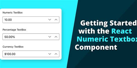 Getting Started With The React Numeric Textbox Component DEV Community