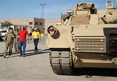 Nevada Cavalry Squadron Unveils Upgraded Abrams Battle Tank Pahrump