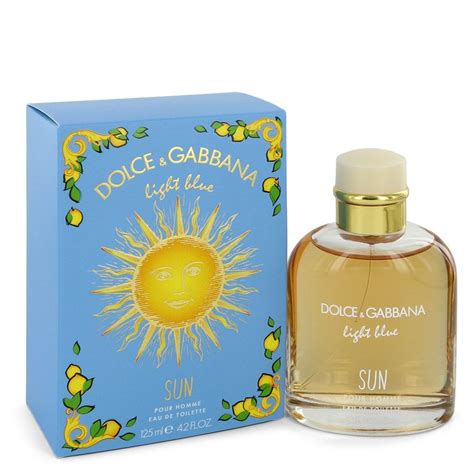 Dolce And Gabbana Light Blue Sun 125ml Edt Spray Men Perfume Dazzle