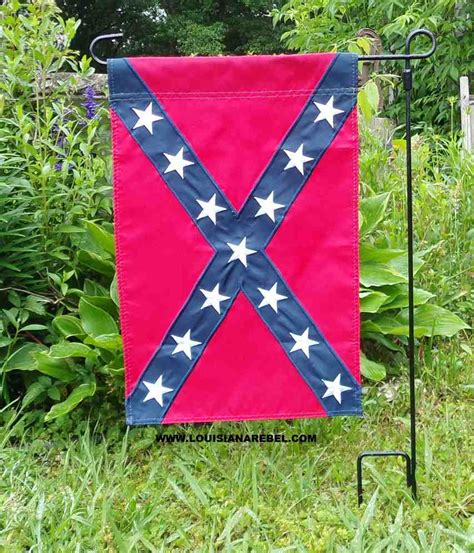 Garden Flags Louisiana Rebel