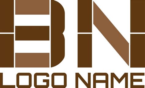 Bn Initial Floor Wood Logo Free Vector 9725106 Vector Art At Vecteezy