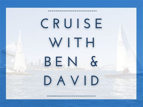 Cruise With Ben & David: Net Worth and Earnings (2023) - ⛵️ Cruising ...