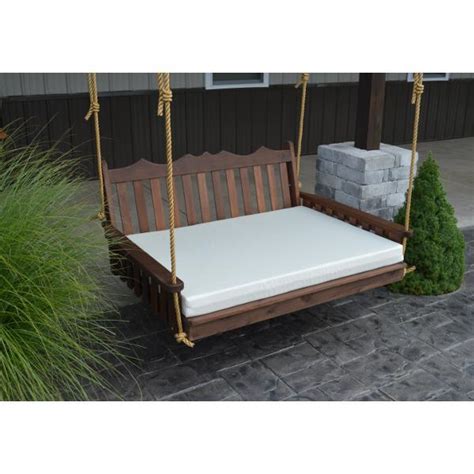 Western Red Cedar Royal English Garden Swingbed By A And L Furniture