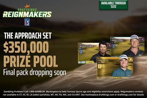 Draftkings Reignmakers Pga Tour Approach Drop Info Draftkings Network