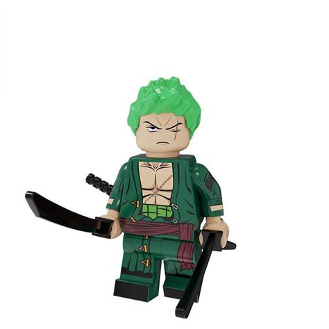 Roronoa Zoro Minifigures Lego Compatible One Piece Minifigure