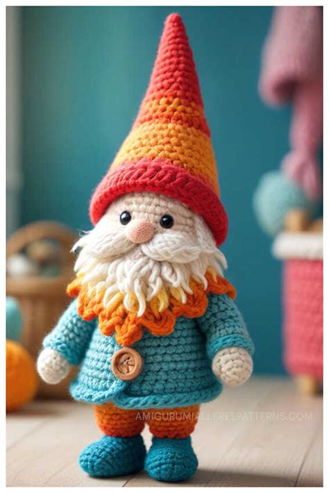 Crochet Gnome Amigurumi Free Pattern Free Crochet Patterns