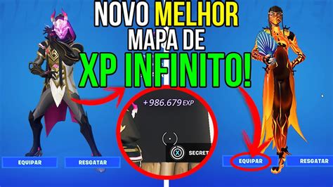 VERDADEIRO Novo MELHOR Mapa De XP INFINITO Fortnite NO AFK Na NOVA