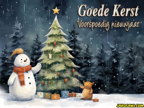 Jakosawi Gratis Wenskaarten E Cards Goede Kerst Voorspoedig