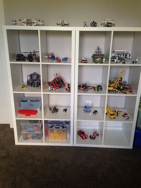 Lego display and storage with IKEA Kallax Kids Closet Storage, Kid Toy ...