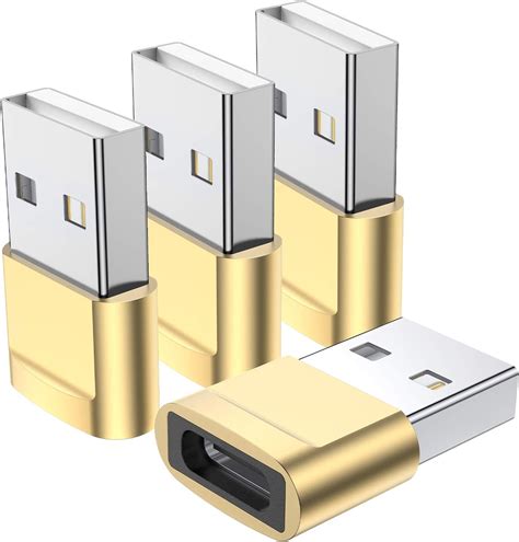 Amazon Basesailor Adaptador USB C Hembra A USB Macho 2 Paquetes