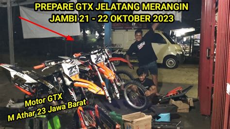 Prepare Motor M Athar 23 Di Rumah Aldo Bilkis Persiapan GTX Jelatang