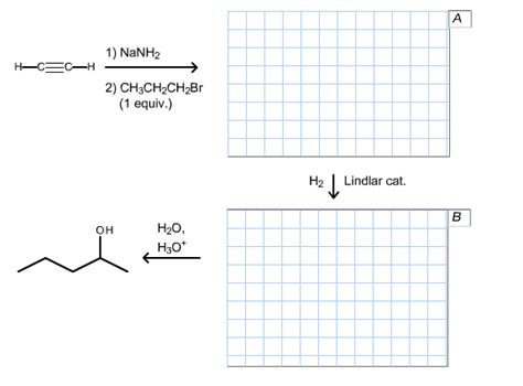 Solved Draw The Structures Of Organic Compounds A And B