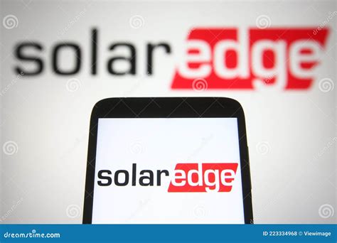 SolarEdge Technologies, Inc. Logo Editorial Stock Photo - Image of ...