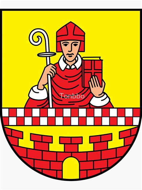 Lüdenscheid Coat of arms Germany Sticker for Sale by Tonbbo Redbubble