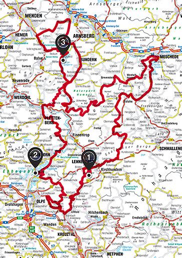 Deutschlands Westen Zentrales Sauerland Motorrad Tour Louis