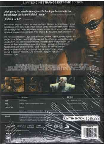 Riddick Berleben Ist Seine Rache Directors Cut Mediabook Edition