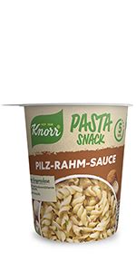 Knorr Pasta Snack Rahm Sauce Leckere Instant Nudeln Fertig In Nur