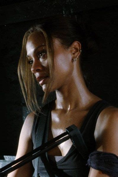 Zoe Saldana As Aisha The Losers Film Movie Action Melanin Zoe