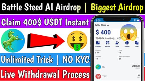 Battle Steed AI Free Airdrop Get Free 400 BS Token Battle Steed