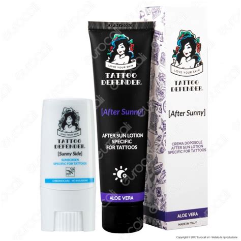 Kit Protezione E Mantenimento Del Tatuaggio Tattoo Defender