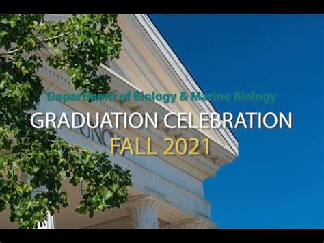 Uncw Department Of Biology And Marine Biology Virtual Graduation