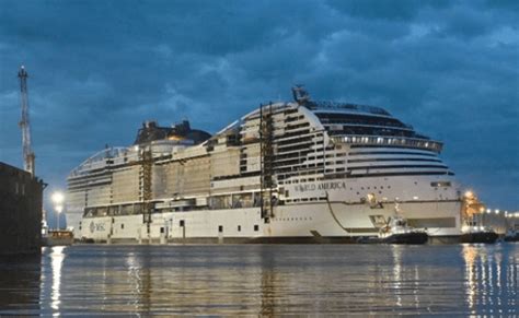 Msc Reveals Name Of Third World Class Ship