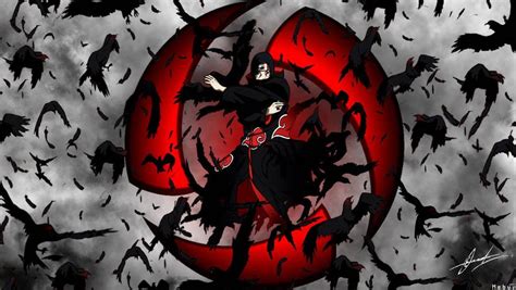 Itachi Uchiha Mangekyou Sharingan Wallpaper Hd