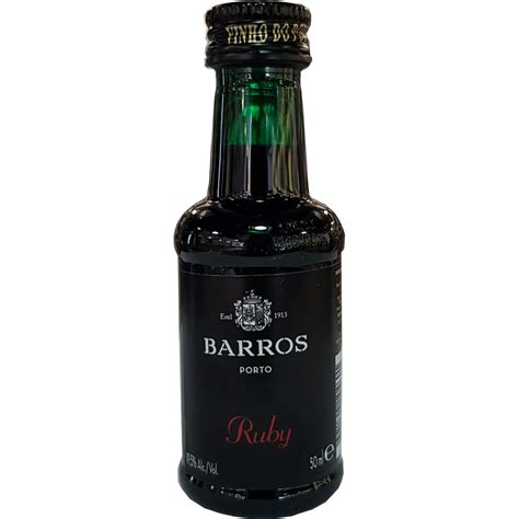 Mini Porto Barros Ruby 5 Cl 17056 Garrafeira Soares