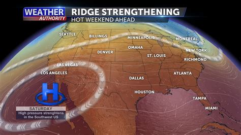 Warming Temperatures Will Bring Back Excessive Heat For The Weekend Kyma