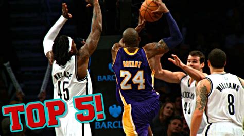 Kobe Bryant Top 5 Savage Moments Youtube