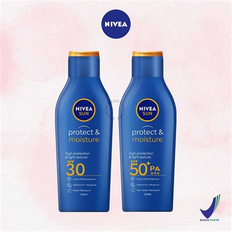 Nivea Sun Protect And Moisture Lotion Spf 30spf 50 100 Ml Shopee Singapore